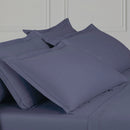 Uni 1 Baratta - Taie D'Oreiller Satin De Coton Uni 1 Baratta Bleu 06