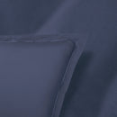 Uni 1 Baratta - Taie D'Oreiller Satin De Coton Uni 1 Baratta Bleu 06