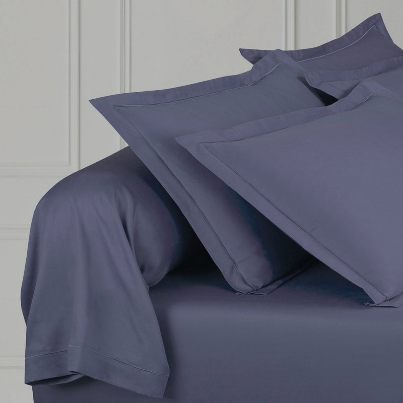 Uni 1 Baratta - Taie De Traversin Satin De Coton Uni 1 Baratta Bleu 06