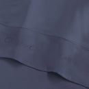 Uni 1 Baratta - Ensemble De Draps Satin De Coton Uni 1 Baratta Bleu 06