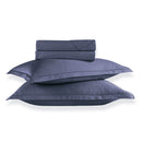 Uni 1 Baratta - Ensemble De Draps Satin De Coton Uni 1 Baratta Bleu 06