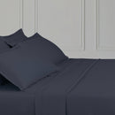 Uni 1 Baratta - Taie D'Oreiller Satin De Coton Uni 1 Baratta Bleu 07