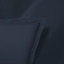 Uni 1 Baratta - Taie D'Oreiller Satin De Coton Uni 1 Baratta Bleu 07