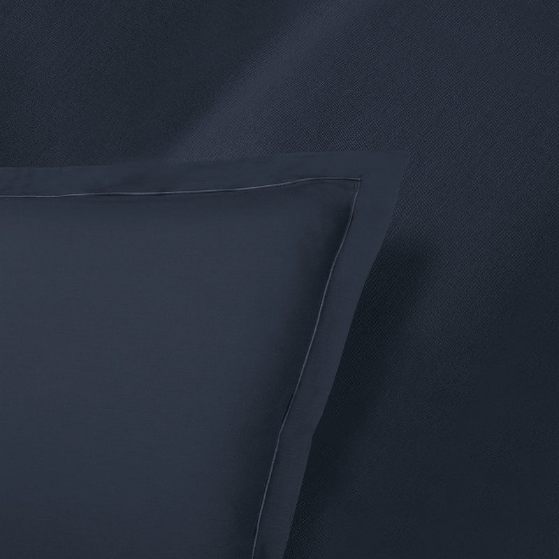 Uni 1 Baratta - Taie D'Oreiller Satin De Coton Uni 1 Baratta Bleu 07