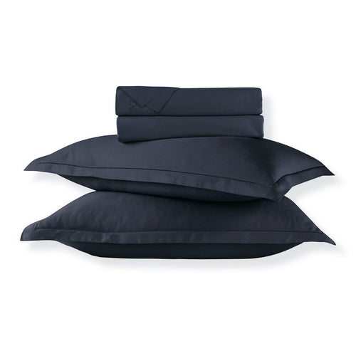 Uni 1 Baratta - Ensemble De Draps Satin De Coton Uni 1 Baratta Bleu 07