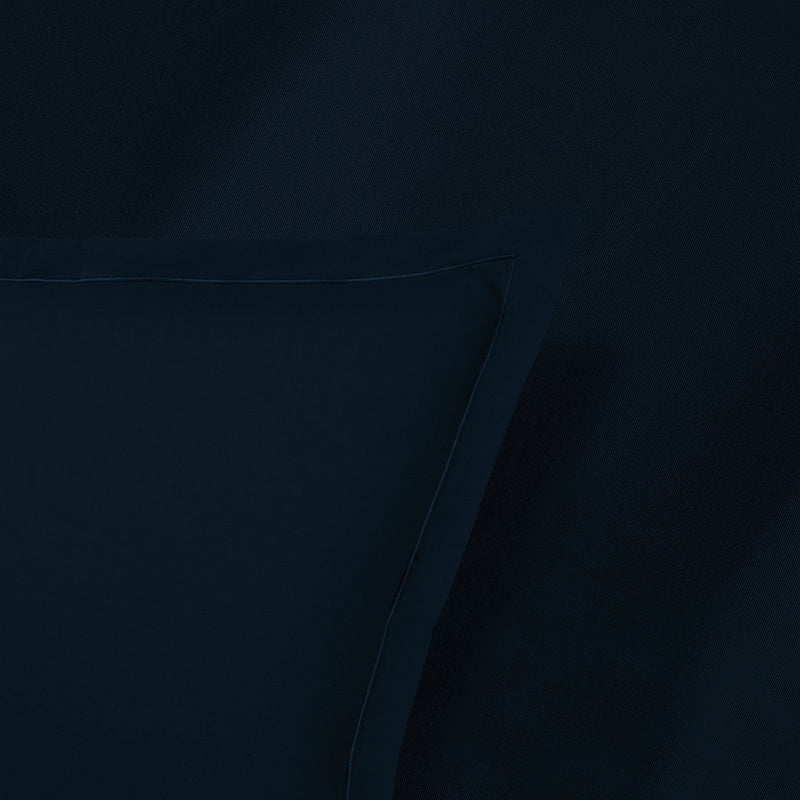 Uni 1 Baratta - Taie D'Oreiller Satin De Coton Uni 1 Baratta Blue 11