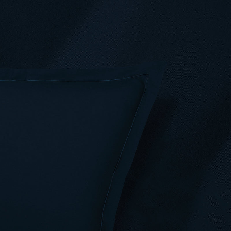 Uni 1 Baratta - Taie D'Oreiller Satin De Coton Uni 1 Baratta Blue 11
