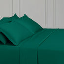 Uni 1 Baratta - Taie D'Oreiller Satin De Coton Uni 1 Baratta Vert 02