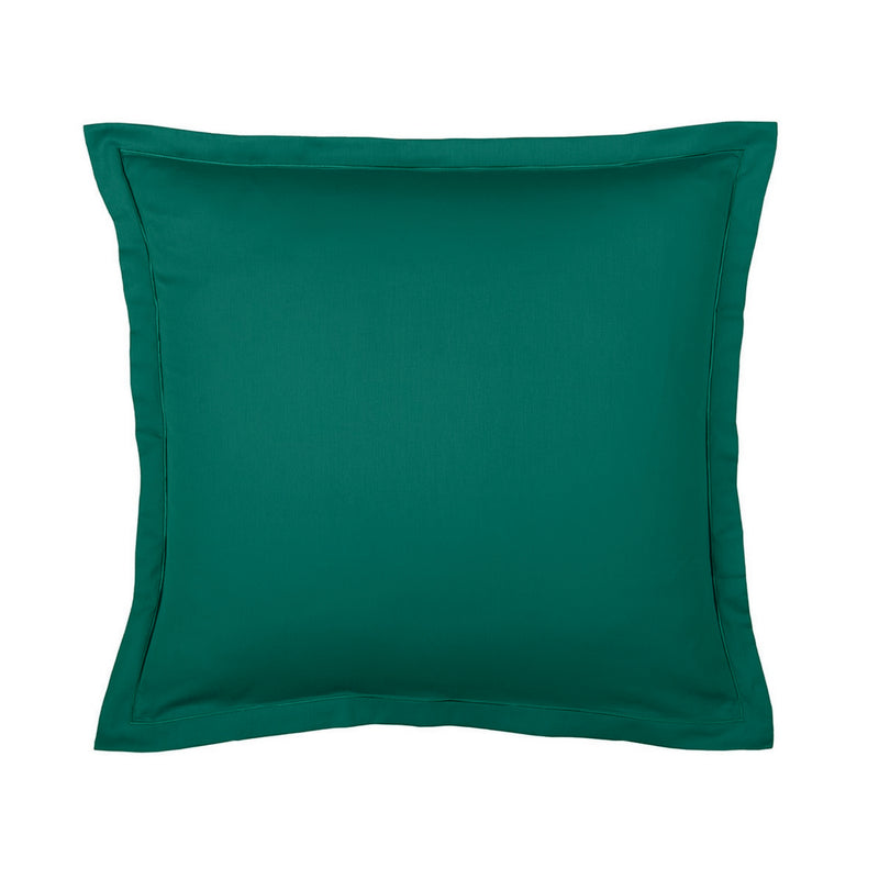 Uni 1 Baratta - Taie D'Oreiller Satin De Coton Uni 1 Baratta Vert 02