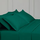 Uni 1 Baratta - Taie D'Oreiller Satin De Coton Uni 1 Baratta Vert 02