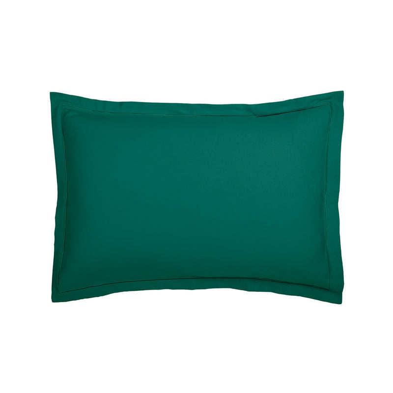 Uni 1 Baratta - Taie D'Oreiller Satin De Coton Uni 1 Baratta Vert 02