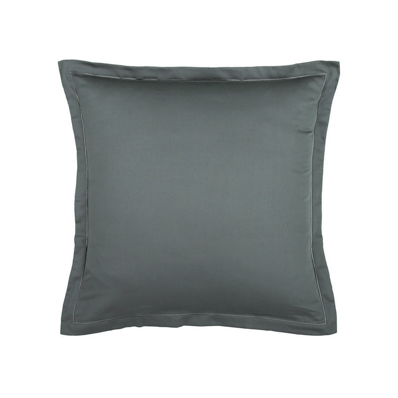 Uni 1 Baratta - Taie D'Oreiller Satin De Coton Uni 1 Baratta Gris 02