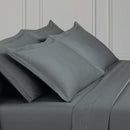 Uni 1 Baratta - Taie D'Oreiller Satin De Coton Uni 1 Baratta Gris 02