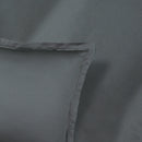 Uni 1 Baratta - Ensemble De Draps Satin De Coton Uni 1 Baratta Gris 02