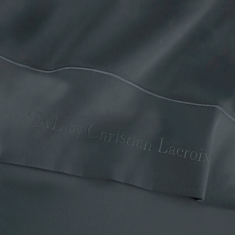 Uni 1 Baratta - Ensemble De Draps Satin De Coton Uni 1 Baratta Gris 02