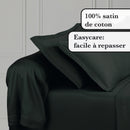 Uni 1 Baratta - Taie De Traversin Satin De Coton Uni 1 Baratta Gris 03