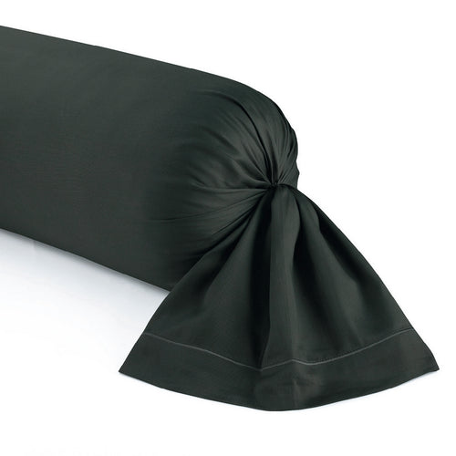Uni 1 Baratta - Taie De Traversin Satin De Coton Uni 1 Baratta Gris 03