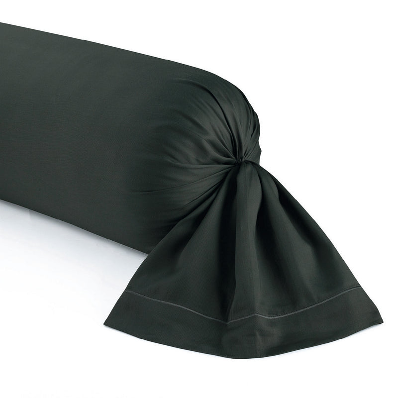 Uni 1 Baratta - Taie De Traversin Satin De Coton Uni 1 Baratta Gris 03