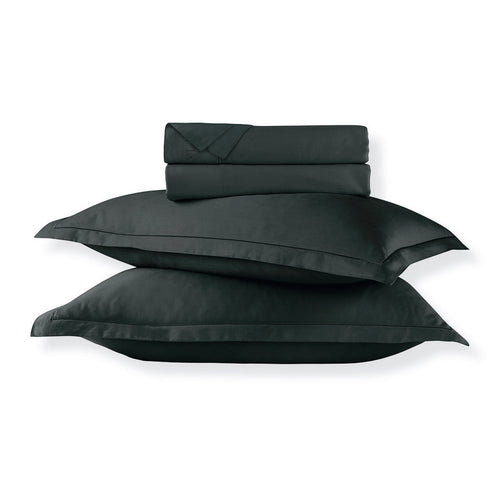 Uni 1 Baratta - Ensemble De Draps Satin De Coton Uni 1 Baratta Gris 03