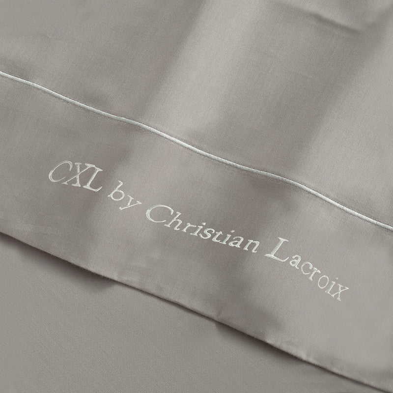 Uni 1 Baratta - Ensemble De Draps Satin De Coton Uni 1 Baratta Taupe 01