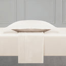 Uni 1 Baratta - Drap Plat Satin De Coton Uni 1 Baratta Taupe 02