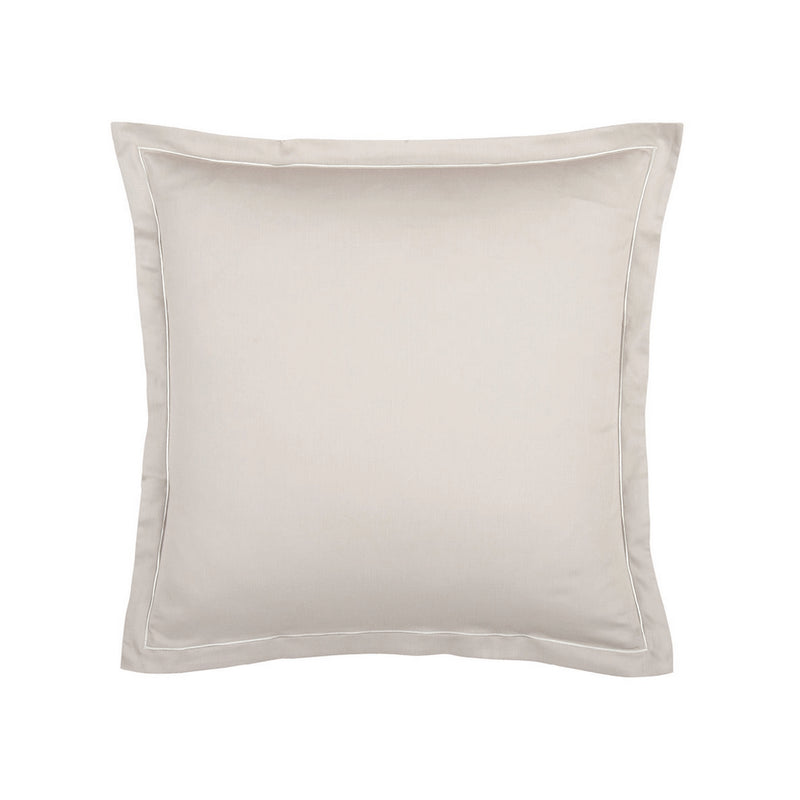 Uni 1 Baratta - Taie D'Oreiller Satin De Coton Uni 1 Baratta Taupe 05