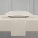 Uni 1 Baratta - Ensemble De Draps Satin De Coton Uni 1 Baratta Taupe 05
