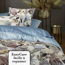 Garden - Drap Plat Satin De Coton Uni Bleu Clair