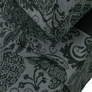 Arles - Ensemble De Draps Satin De Coton Arles Gris Foncé
