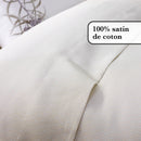 Garden - Drap-Housse Satin De Coton Garden Micro Taupe