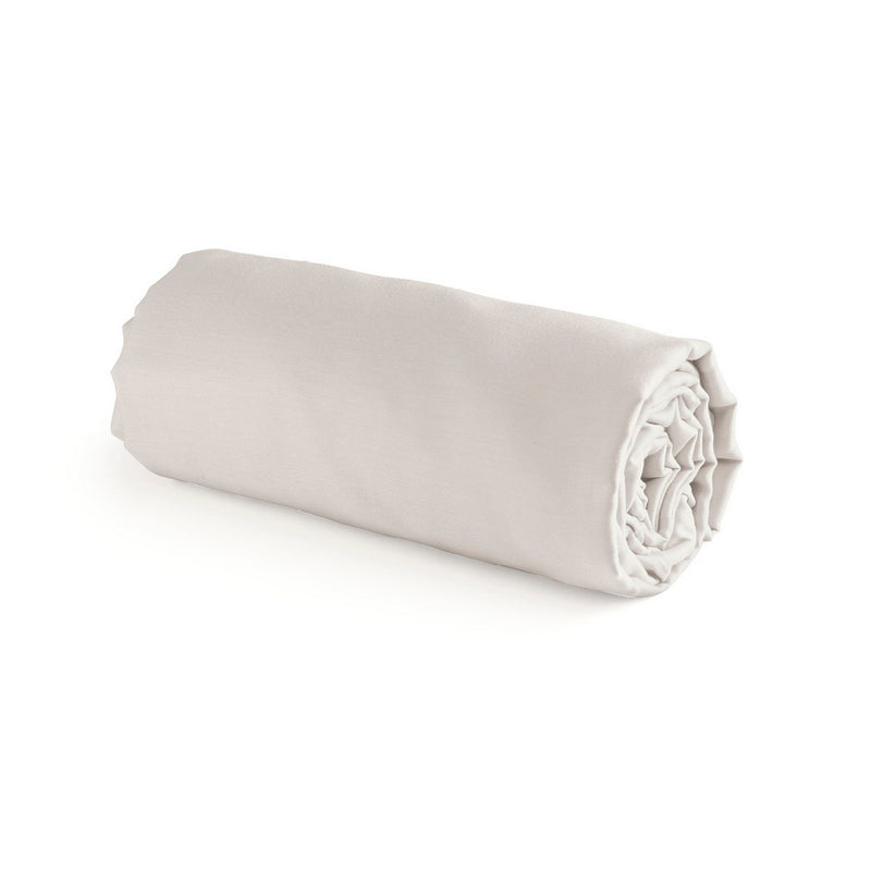 Garden - Drap-Housse Satin De Coton Uni Taupe