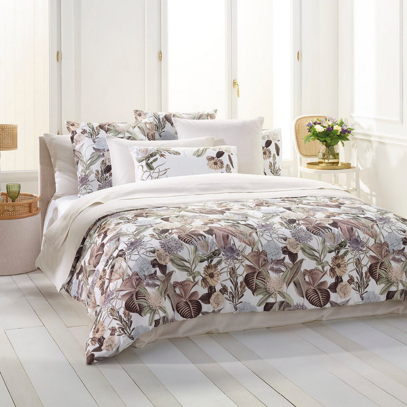 Garden - Drap-Housse Satin De Coton Uni Taupe