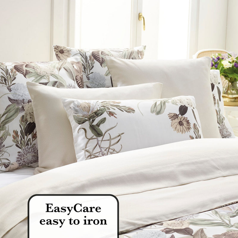 Garden - Drap Plat Satin De Coton Garden Micro Taupe