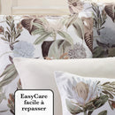 Garden - Set De 2 Taies D'Oreiller Satin De Coton Garden Taupe