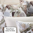 Garden - Set De 2 Taies D'Oreiller Satin De Coton Garden Taupe