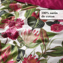 Garden - Drap-Housse Satin De Coton Garden Micro Fuchsia
