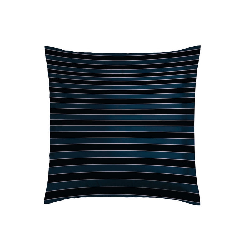 Eclipse - Taie D'Oreiller Satin De Coton Eclipse Bleu Foncé