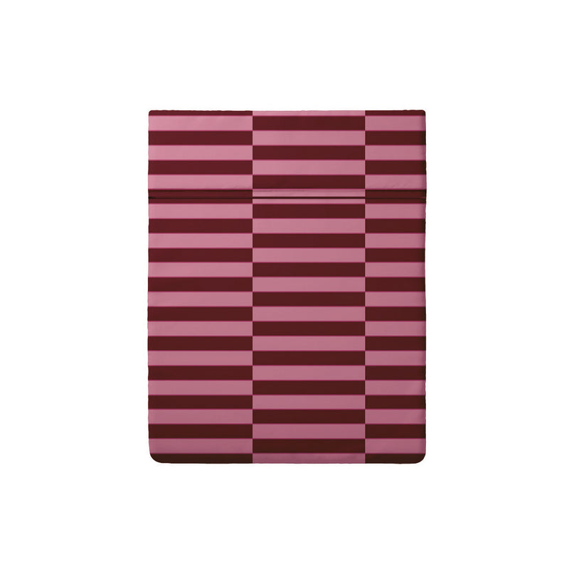 Eclat - Drap Plat Satin De Coton Eclat Rose