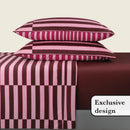 Eclat - Ensemble De Draps Satin De Coton Eclat Rose