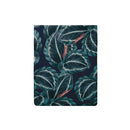 Calathea - Drap Plat Satin De Coton Calathea Bleu Foncé