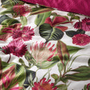 Garden - Drap Plat Satin De Coton Garden Micro Fuchsia