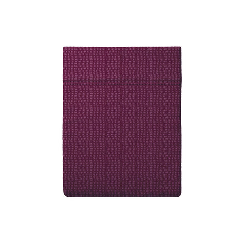 Arty Flowers - Drap Plat Satin De Coton Pollen Prune