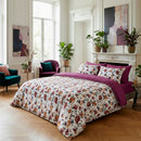 Arty Flowers - Taie D'Oreiller Satin De Coton Arty Flowers Blanc