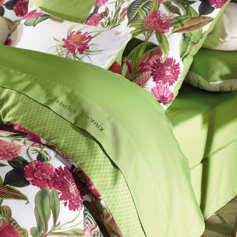 Garden - Drap-Housse Satin De Coton Garden Micro Vert