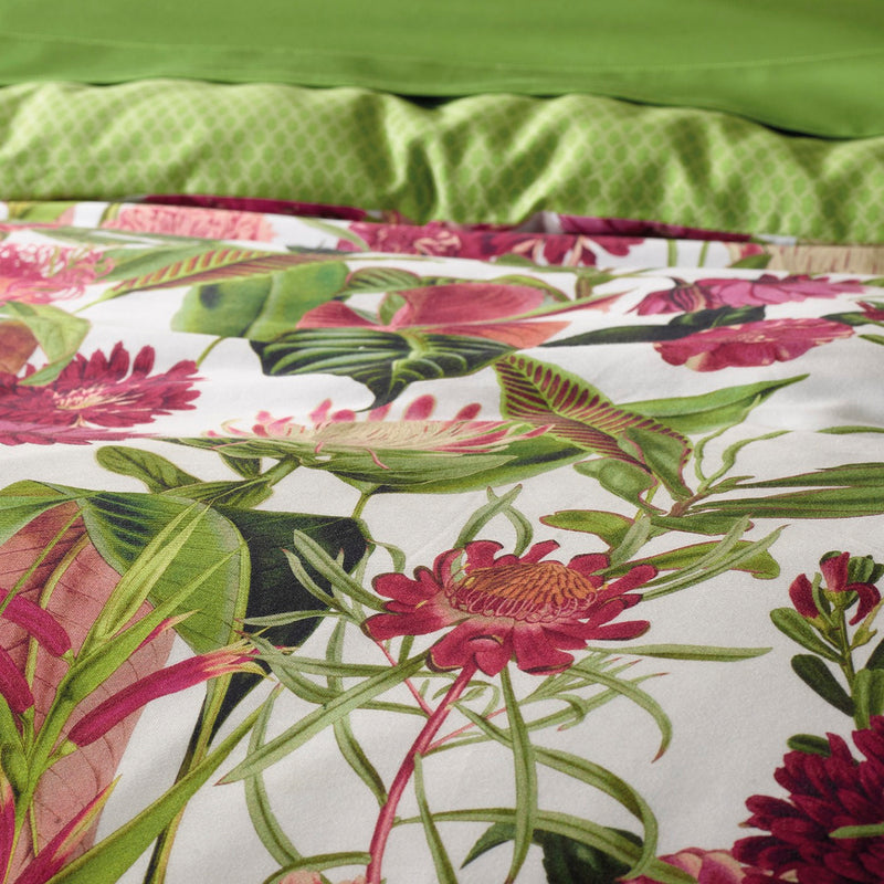Garden - Drap-Housse Satin De Coton Garden Micro Vert