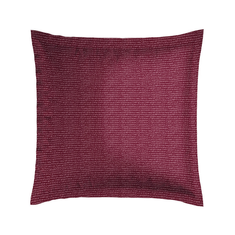Fleurs Pastel - Taie D'Oreiller Satin De Coton Fleurs Pastel Noir