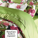 Garden - Drap Plat Satin De Coton Garden Micro Vert