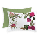 Garden - Set De 2 Taies D'Oreiller Satin De Coton Garden Vert