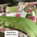 Garden - Set De 2 Taies D'Oreiller Satin De Coton Garden Vert