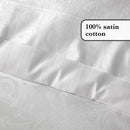 Love Stories
 Jacquard - Drap-Housse Bébé Satin De Coton Uni Blanc